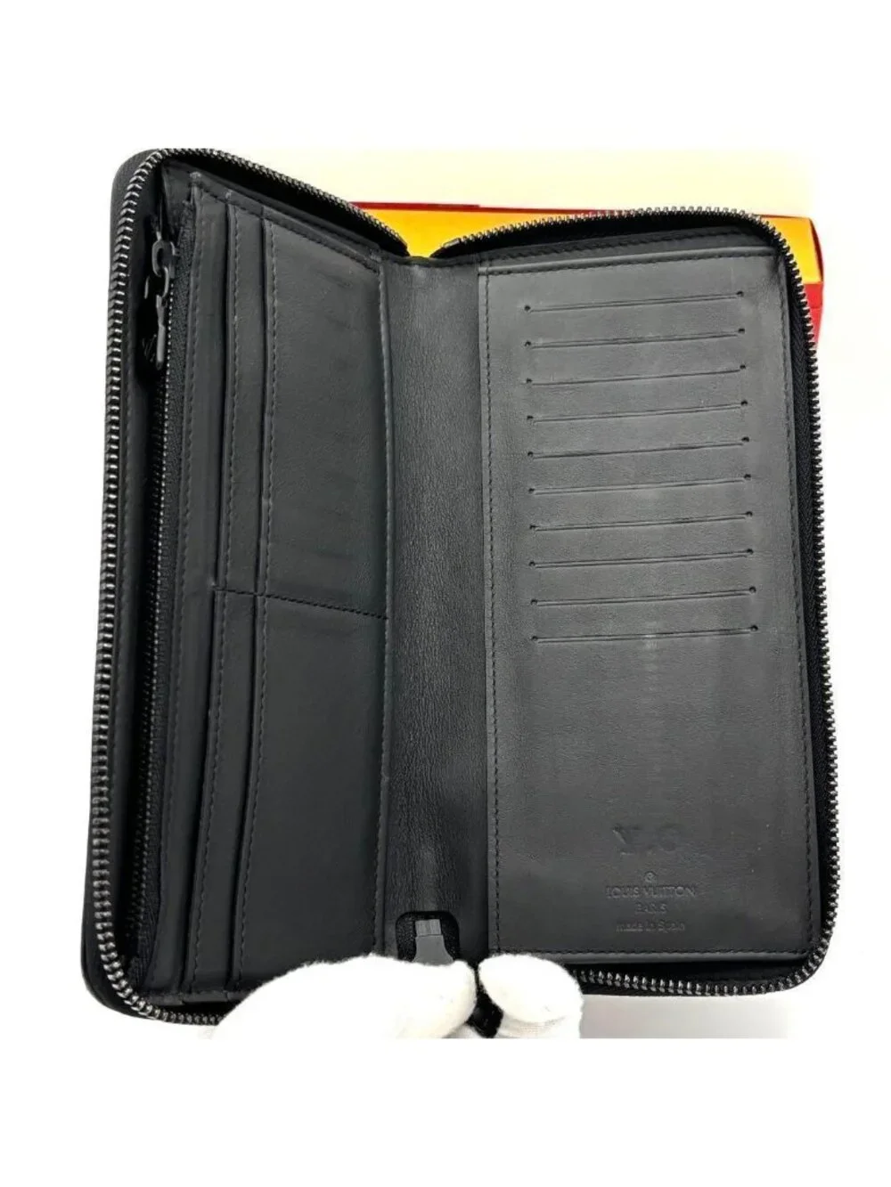 Louis Vuitton Wallet Zippy Monogram Shadow Black